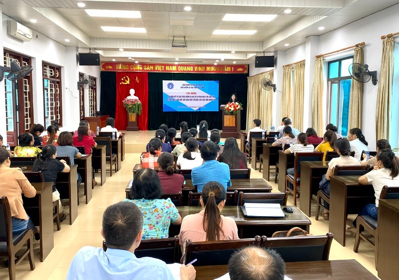BHXH tỉnh truyền thông chuyên đề về Luật Bảo hiểm xã hội và Luật Bảo hiểm y tế sửa đổi, bổ sung năm 2024