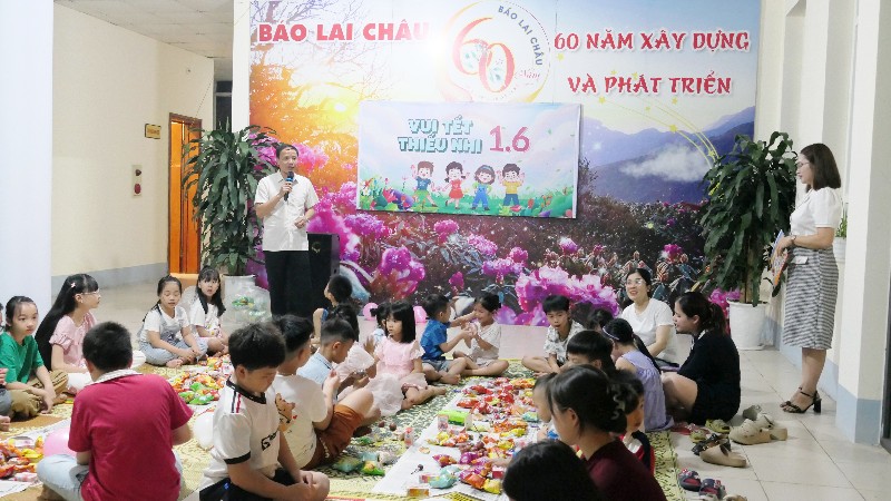 Báo Lai Châu: Tổ chức tết Thiếu nhi 1/6