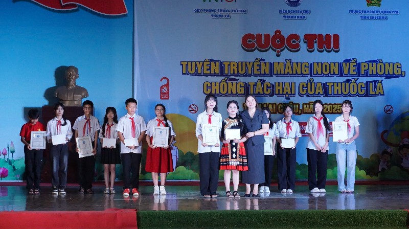 Cuộc thi Tuyên truyền măng non về phòng, chống tác hại của thuốc lá