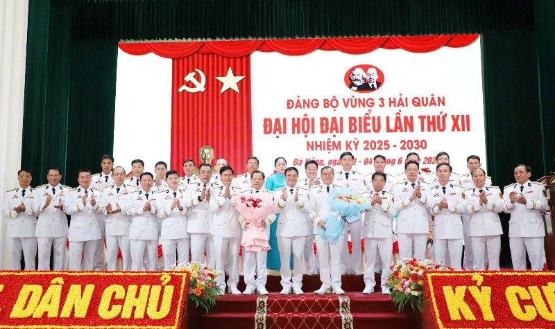 Đại hội Đại biểu Đảng bộ Vùng 3 Hải quân lần thứ XII, nhiệm kỳ 2025 - 2030