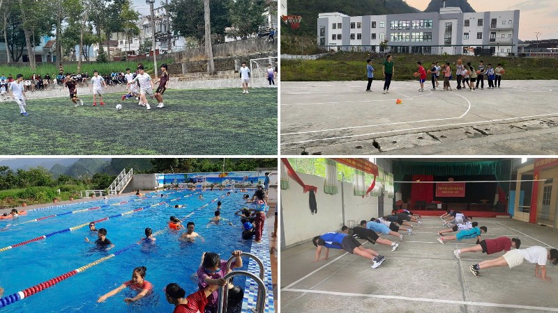 Rèn luyện thể chất, phát triển năng khiếu thể thao