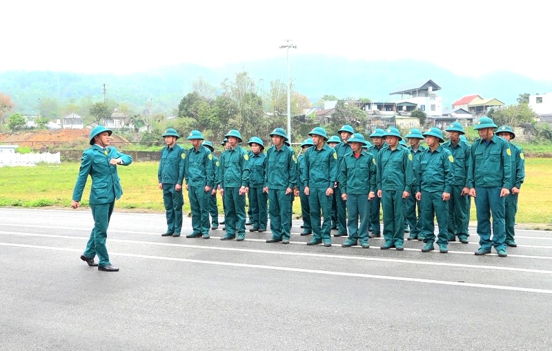 Tam Đường: Nâng cao chất lượng huấn luyện dân quân tự vệ