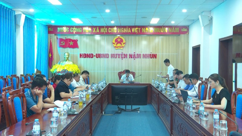 Thống nhất nội dung Kỳ họp thứ 25, HĐND huyện Nậm Nhùn khóa III, nhiệm kỳ 2021–2026