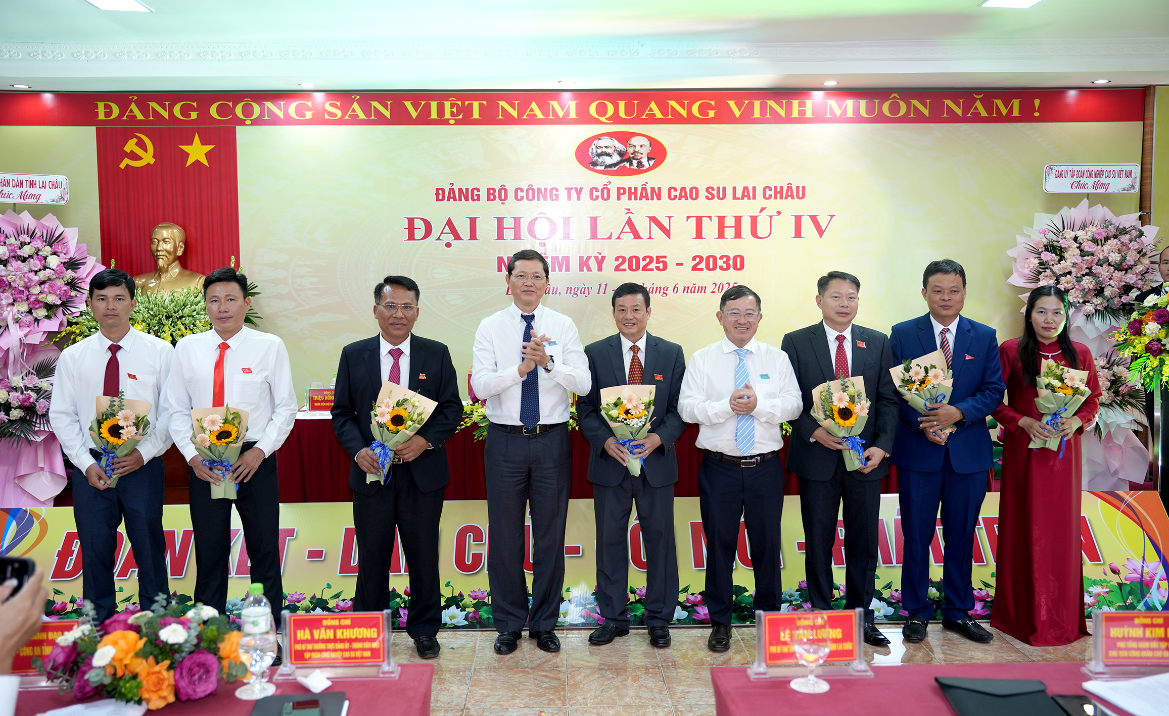 Đại hội Công ty Cổ phần Cao su Lai Châu lần thứ IV, nhiệm kỳ 2025-2030