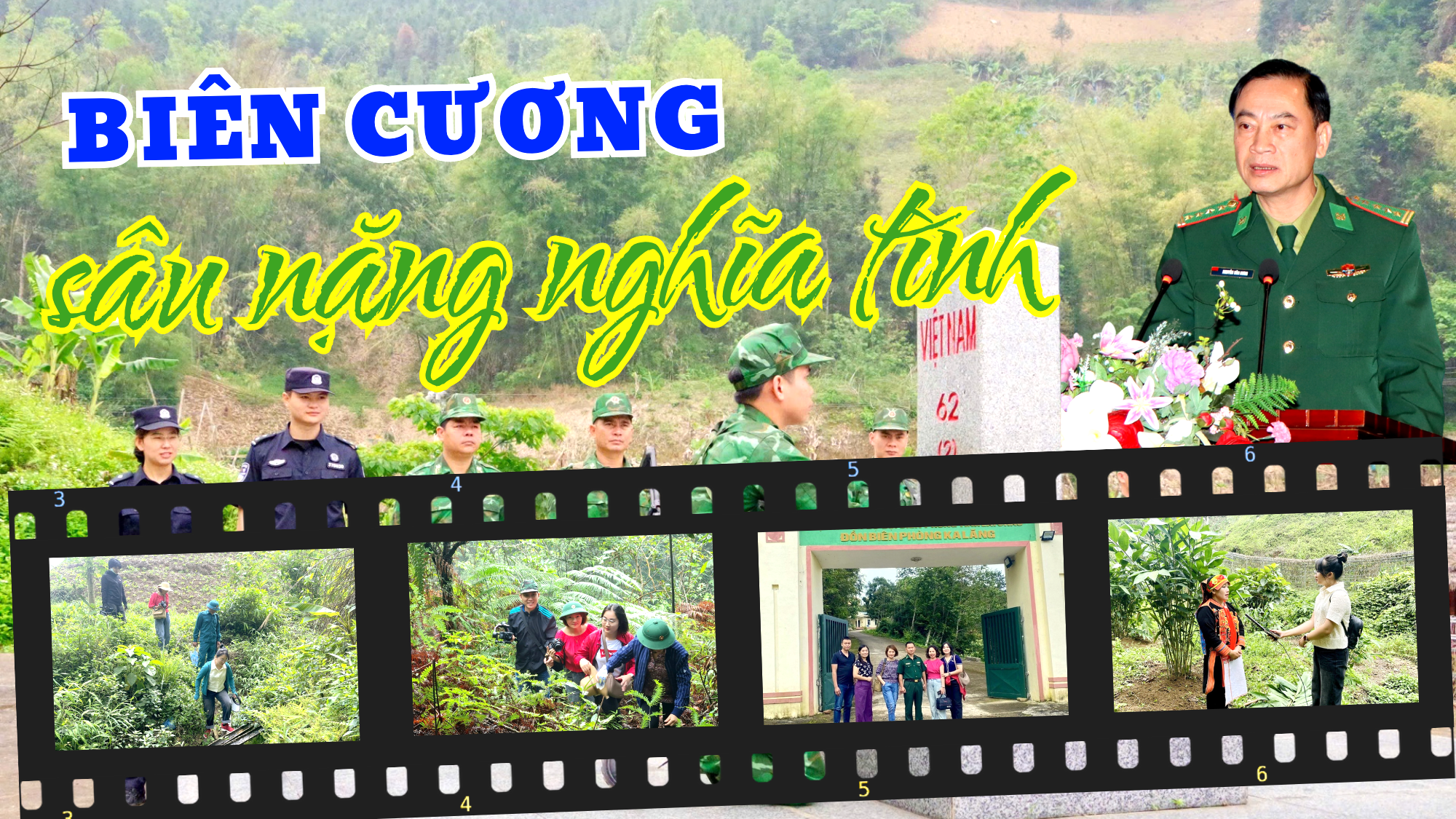 Biên cương sâu nặng nghĩa tình
