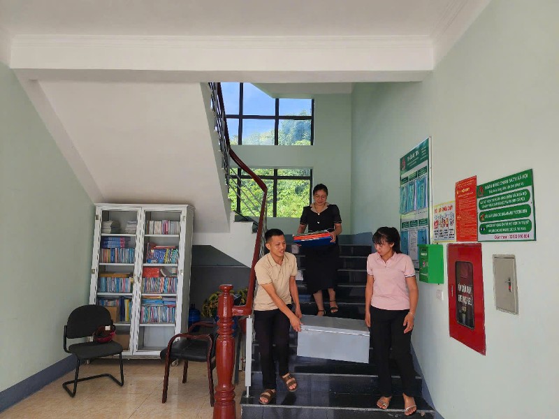Chủ động chuẩn bị cơ sở vật chất phục vụ sáp nhập