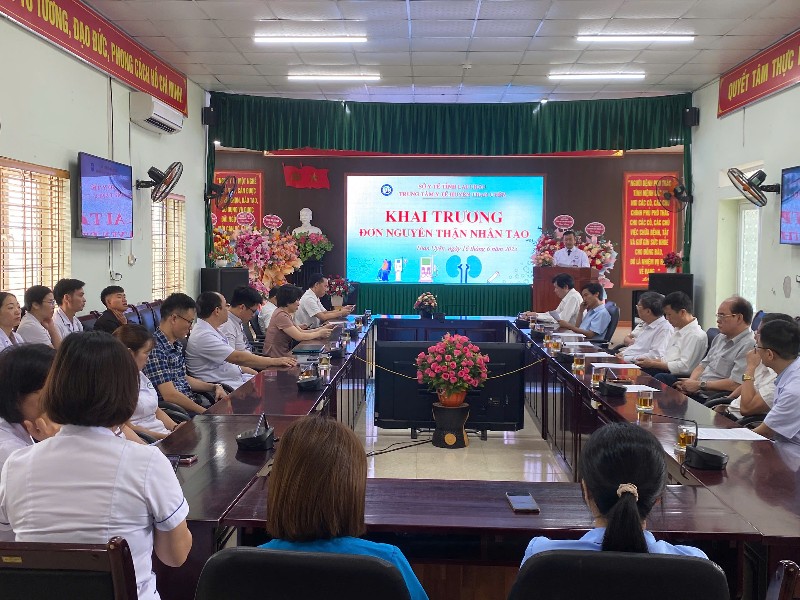 Khai trương Đơn nguyên thận nhân tạo