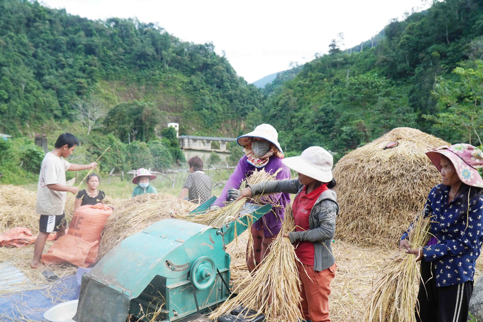 Cuộc sống của dân tộc Mảng giờ đây đã đổi khác, ấm no hơn dưới ngọn cờ Đảng và những chi bộ do chính đảng viên dân tộc Mảng lãnh đạo.