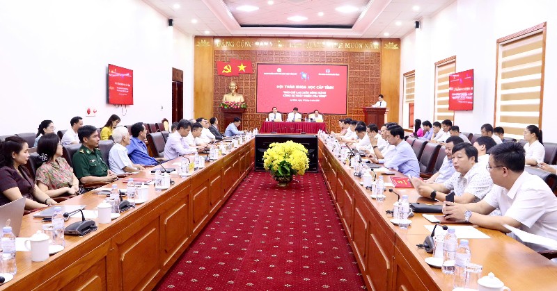 Hội thảo khoa học “Báo chí Lai Châu đồng hành cùng sự phát triển của tỉnh”