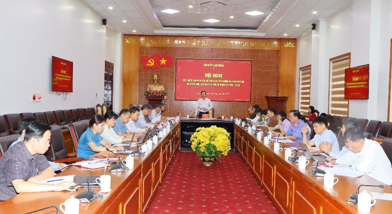 Lấy ý kiến tham gia vào dự thảo báo cáo chính trị trình Đại hội Đảng bộ tỉnh lần thứ XV, nhiệm kỳ 2025-2030