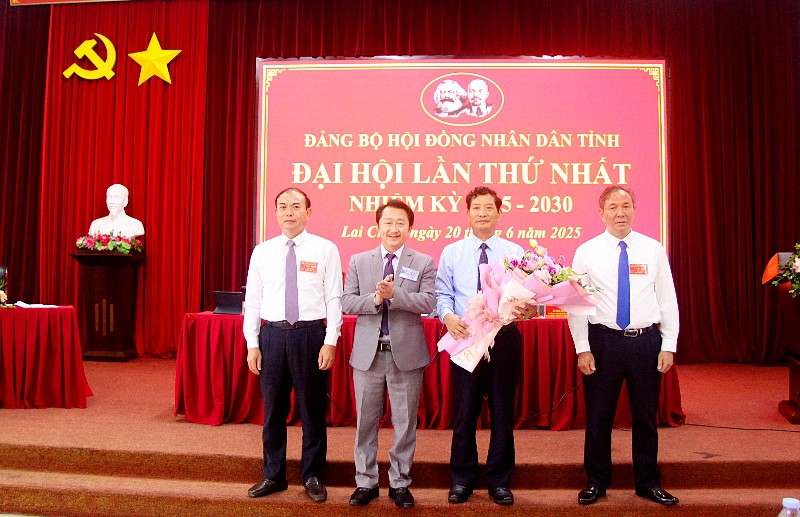 Đảng bộ HĐND tỉnh: Đại hội lần thứ nhất, nhiệm kỳ 2025-2030