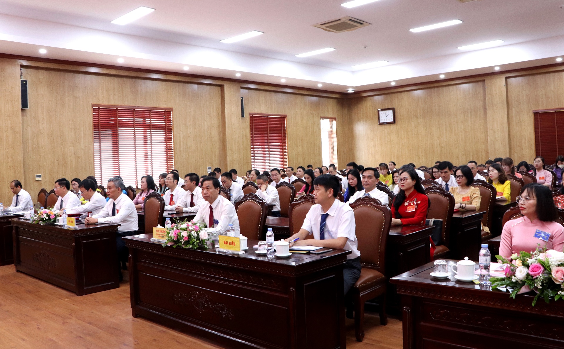 Các đại biểu dự Đại hội.