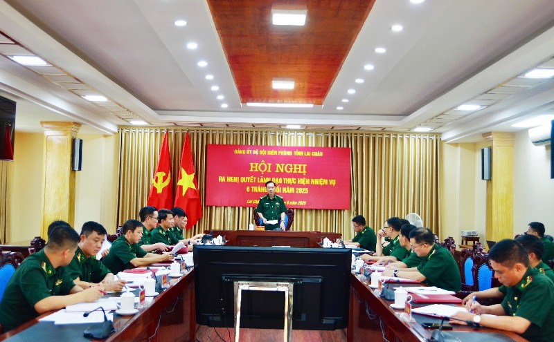 Hội nghị ra nghị quyết lãnh đạo thực hiện nhiệm vụ 6 tháng cuối năm 2025