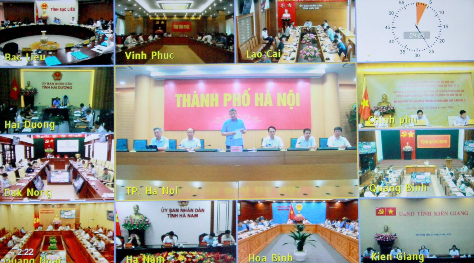 Hội nghị được tổ chức theo hình thức trực tuyến toàn quốc. 