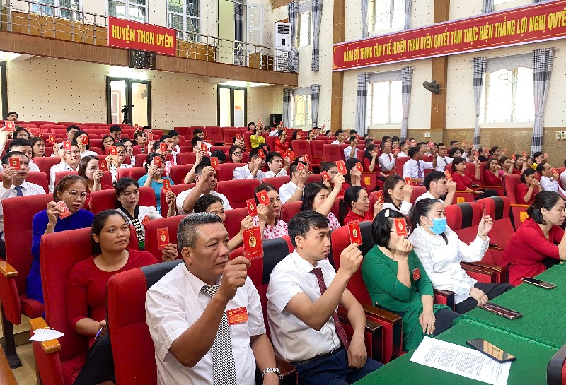 Đại hội Đảng bộ Trung tâm Y tế huyện Than Uyên lần thứ VIII, nhiệm kỳ 2025 - 2030