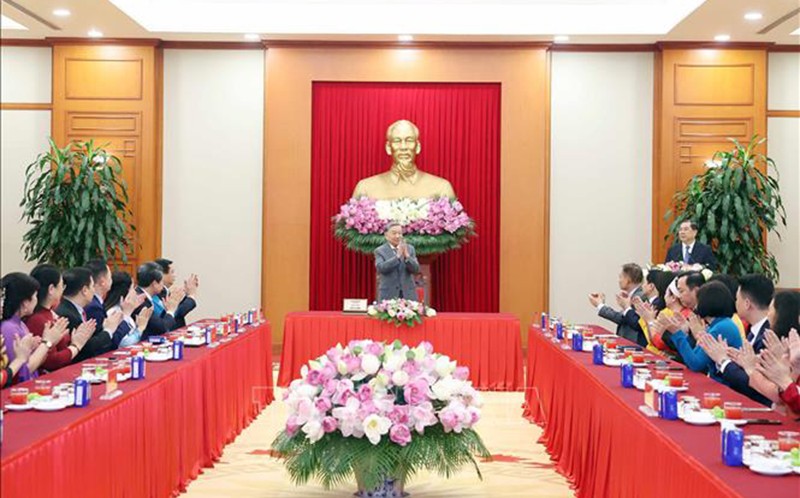 Tổng Bí thư Tô Lâm gặp mặt Nhóm đại biểu Quốc hội trẻ khóa XV