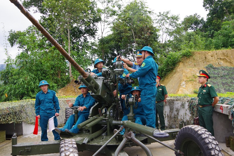 Bộ Tổng Tham mưu kiểm tra công tác phòng không bảo vệ các công trình trọng điểm tại tỉnh Lai Châu