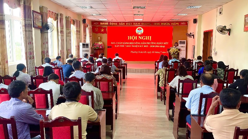 Hội nghị Ban Chấp hành Hội Nông dân phường Đoàn Kết lần thứ nhất, nhiệm kỳ 2025 - 2030