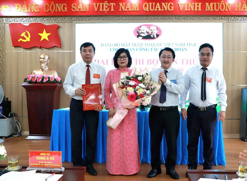 Đại hội Chi bộ Ban Công tác Công đoàn Đảng bộ Mặt trận Tổ quốc Việt Nam tỉnh