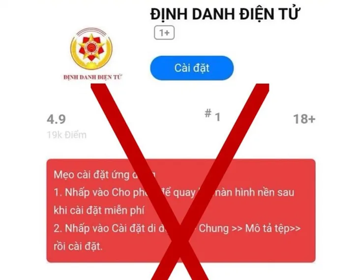 Cảnh báo tình trạng giả mạo lực lượng chức năng lừa đảo, cài VNeID giả sau sáp nhập