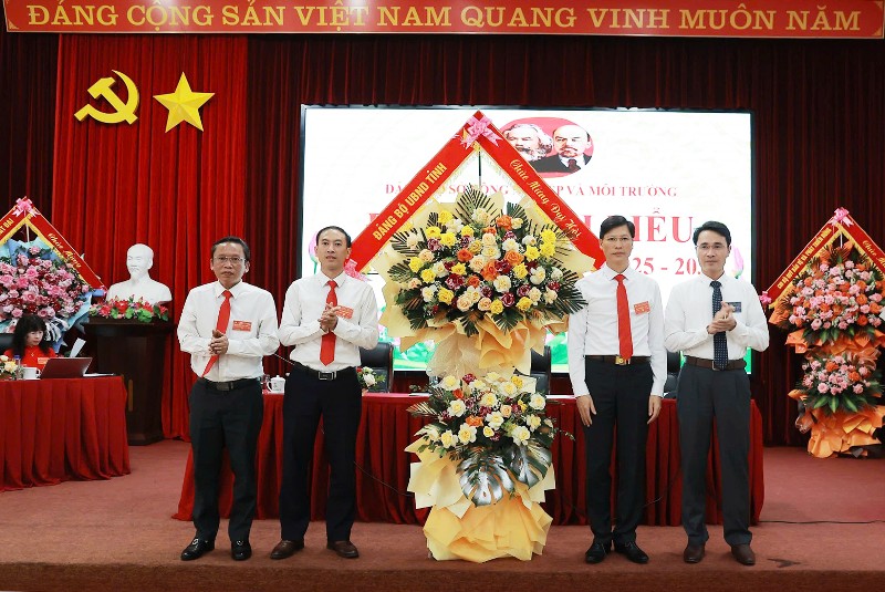 Đại hội Đại biểu Đảng bộ Sở Nông nghiệp và Môi trường lần thứ V, nhiệm kỳ 2025 - 2030