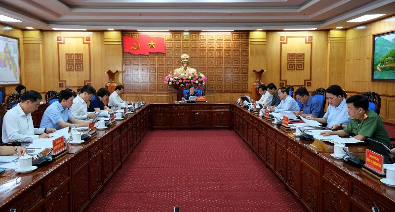 Ban Thường vụ Tỉnh ủy duyệt văn kiện Đại hội Đảng bộ Công an tỉnh nhiệm kỳ 2025-2030