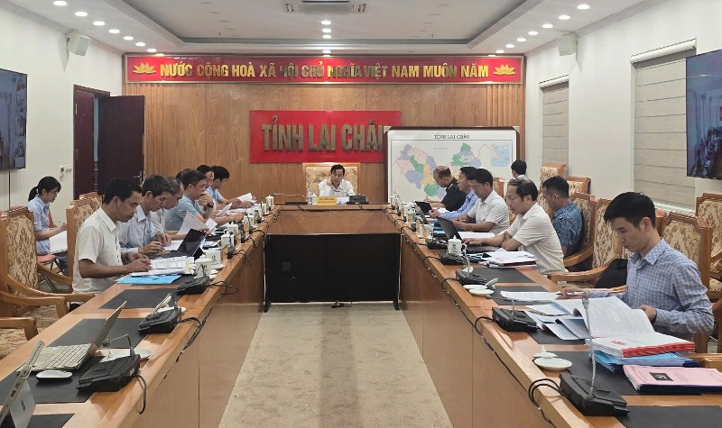 Duyệt văn kiện Đại hội Đảng bộ các xã Nậm Cuổi, Nậm Mạ, Pu Sam Cáp, Sin Suối Hồ