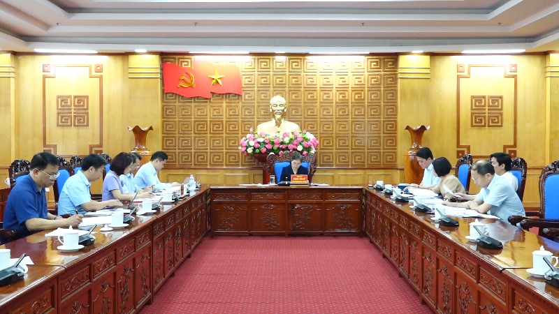 Duyệt văn kiện Đại hội Đảng bộ Các cơ quan Đảng tỉnh, nhiệm kỳ 2025-2030