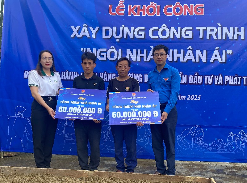 Khởi công xây dựng công trình “Ngôi nhà nhân ái”