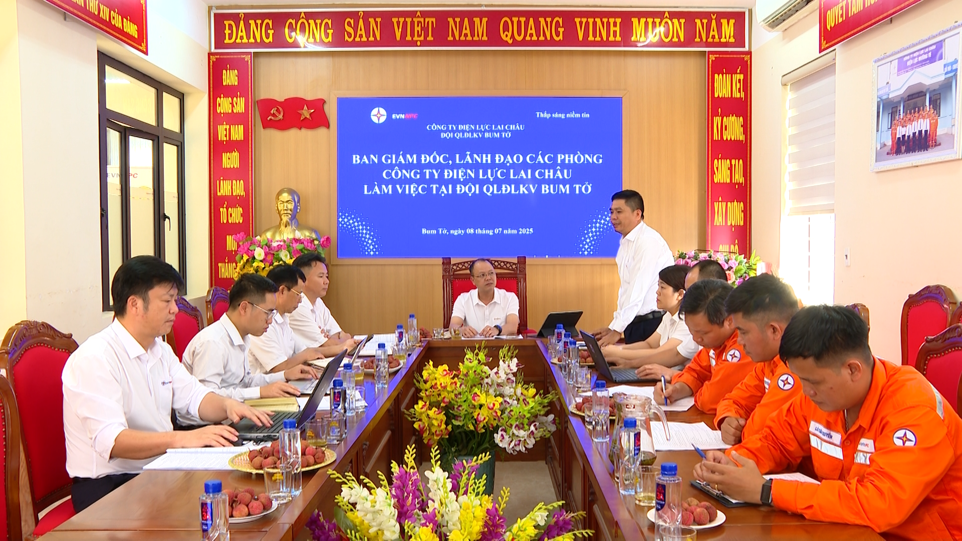 PC Lai Châu chủ động đảm bảo cấp điện phục vụ các xã, phường sau sáp nhập