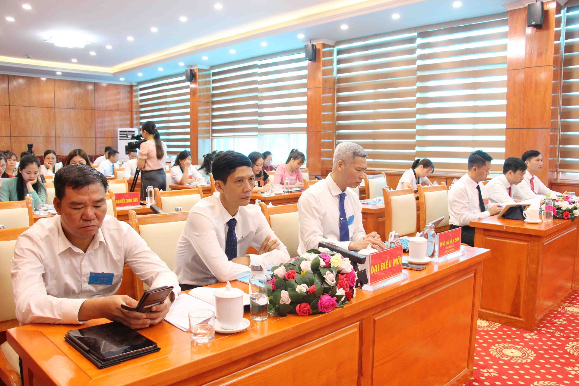 Các đại biểu dự Đại hội. 