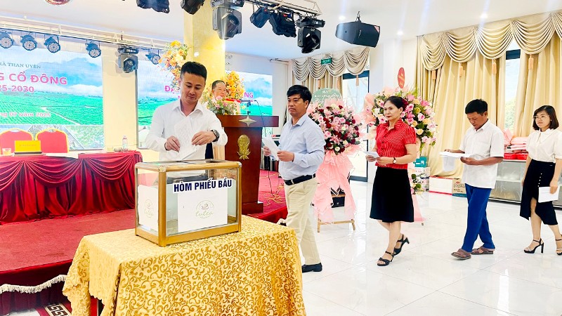 Đại hội đồng Cổ đông Công ty Cổ phần Trà Than Uyên nhiệm kỳ 2025 - 2030