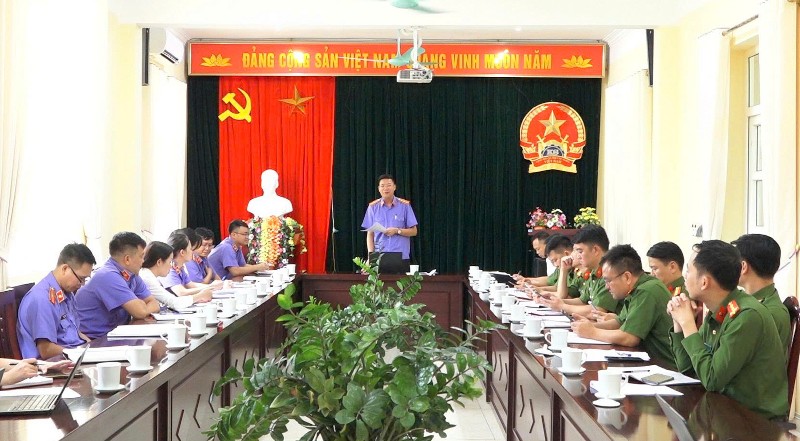 Liên ngành tố tụng khu vực 1 - Lai Châu triển khai nhiệm vụ trọng tâm 5 tháng cuối năm 2025