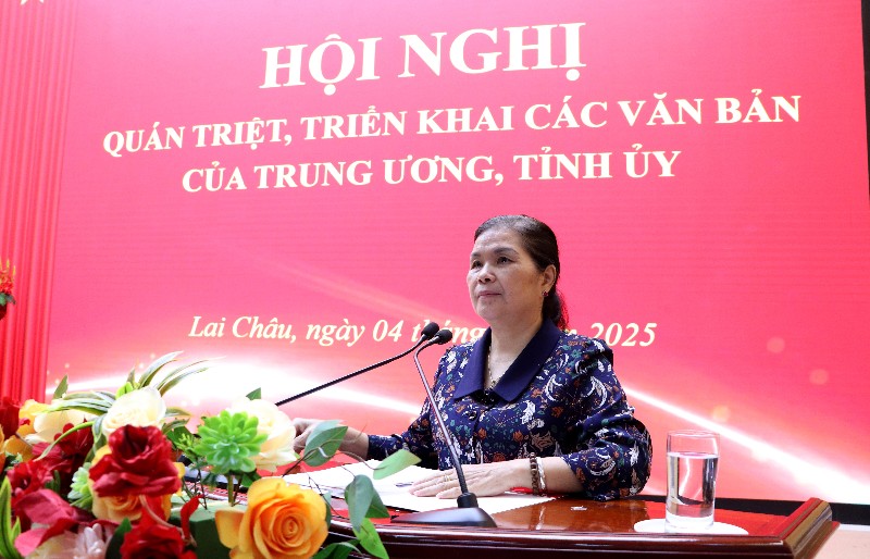 Hội nghị quán triệt, triển khai các văn bản của Trung ương, Tỉnh ủy