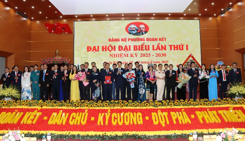 Đảng bộ phường Đoàn Kết: Đại hội Đại biểu lần thứ I, nhiệm kỳ 2025-2030