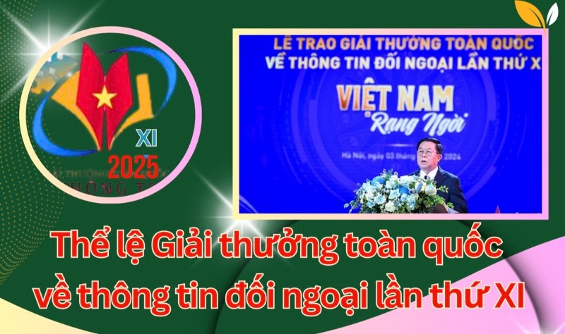 Thể lệ Giải thưởng toàn quốc về thông tin đối ngoại lần thứ XI