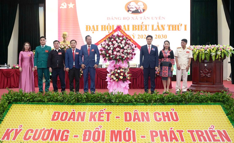 Đảng bộ xã Tân Uyên: Đại hội Đại biểu lần thứ I, nhiệm kỳ 2025 -2030