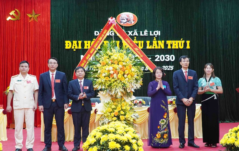 Đảng bộ xã Lê Lợi: Đại hội Đại biểu lần thứ I, nhiệm kỳ 2025-2030