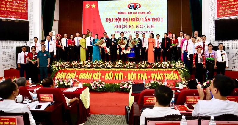 Đảng bộ xã Bum Tở: Đại hội Đại biểu lần thứ I, nhiệm kỳ 2025 - 2030