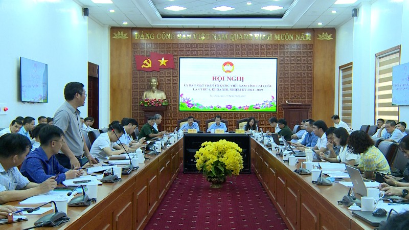 Hội nghị Ủy ban MTTQ Việt Nam tỉnh lần thứ 4