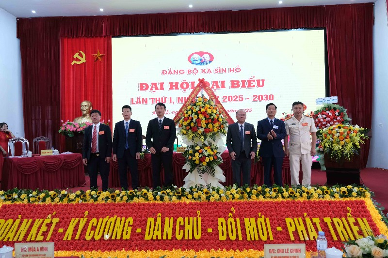 Đảng bộ xã Sìn Hồ: Đại hội Đại biểu lần thứ I, nhiệm kỳ 2025-2030