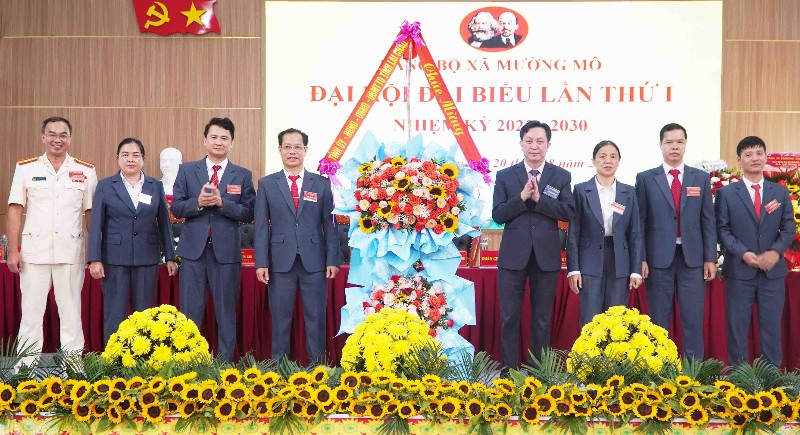 Đảng bộ xã Mường Mô: Đại hội Đại biểu lần thứ I, nhiệm kỳ 2025 – 2030