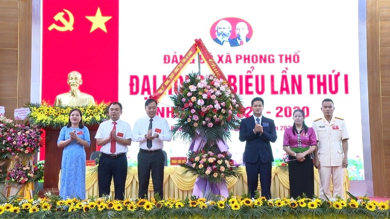 Đại hội Đại biểu Đảng bộ xã Phong Thổ lần thứ I, nhiệm kỳ 2025-2030
