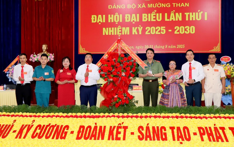 Đại hội Đại biểu Đảng bộ xã Mường Than lần thứ I, nhiệm kỳ 2025-2030