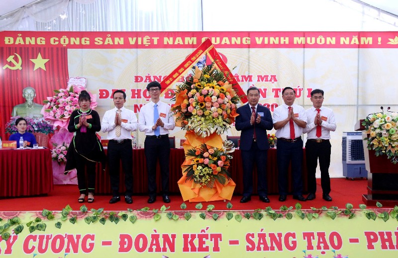 Đại hội Đại biểu Đảng bộ xã Nậm Mạ lần thứ I, nhiệm kỳ 2025-2030