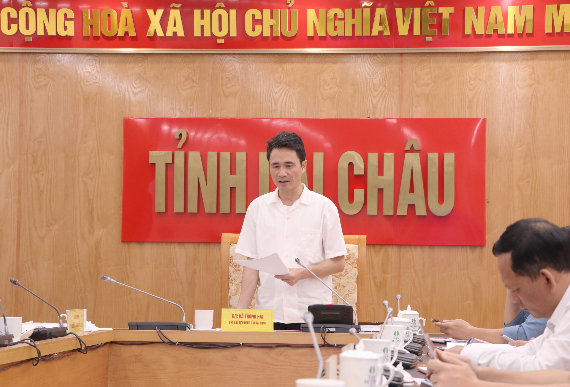Đồng chí Hà Trọng Hải - Phó Chủ tịch UBND tỉnh