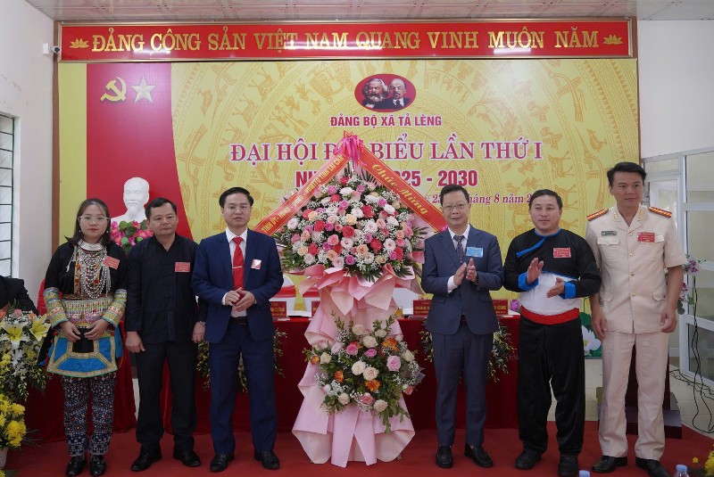 Đảng bộ xã Tả Lèng: Đại hội Đại biểu lần thứ I, nhiệm kỳ 2025 -2030