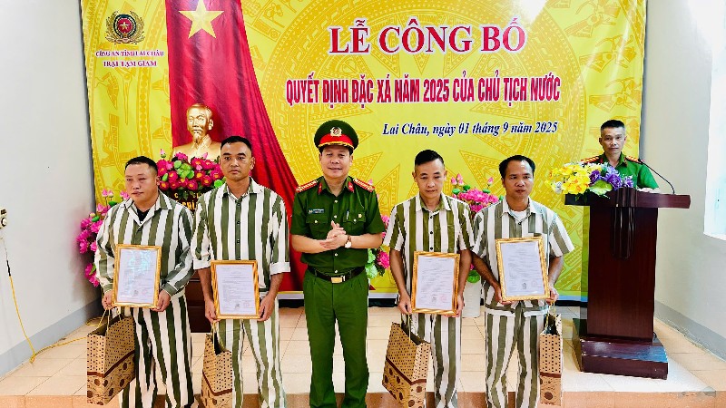 Lễ công bố Quyết định đặc xá năm 2025 của Chủ tịch nước