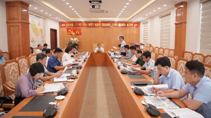 Họp Ban Tổ chức Tuần Du lịch - Văn hóa Lai Châu năm 2025