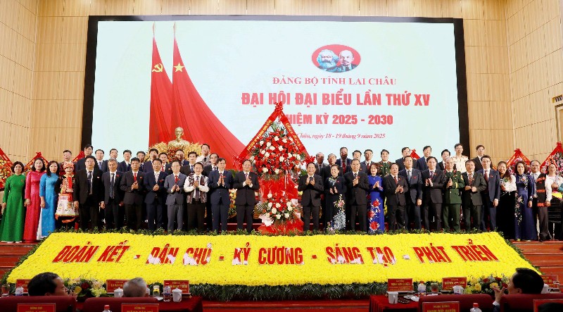 Khai mạc Đại hội Đại biểu Đảng bộ tỉnh lần thứ XV, nhiệm kỳ 2025 - 2030